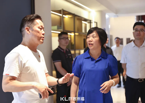 热烈欢迎南昌市新建区政协领导一行莅临银河官网参观指导！